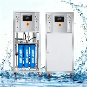 Commercial Reverse Osmosis Water Filter System 250L H for Industrial Water Purification and Bottling Machines