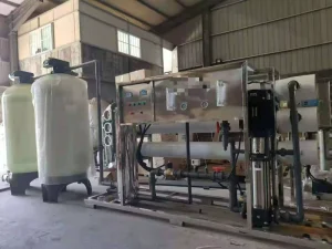 Commercial Reverse Osmosis Water Filter System 5000L/H with RO Membrane and Pump for Hospital Drinking Water
