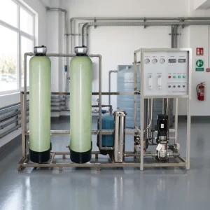 Commercial Reverse Osmosis Water Filter System with Pump 1 Ton Per Hour for Centralized Water Supply Food-Grade Material