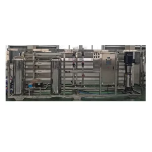 Commercial Reverse Osmosis Water Purification Treatment Machine with Pump and PLC 3000L/Hour