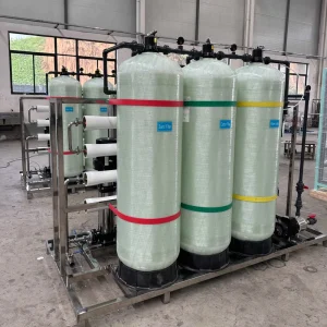Commercial Reverse Osmosis Water Treatment Equipment 3000 L/H 5000 LPH 10000 L