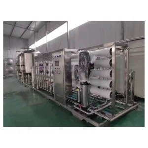 Commercial Reverse Osmosis Water Treatment System with PLC and Pump 250L-10000L Capacity 3000L/Hour