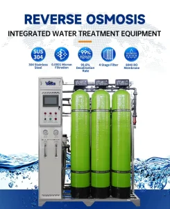 Commercial Ro Water Filter System Water Treatment Machinery 5 Stage Reverse Osmosis 2000L Ro Water Filter with Water Softener