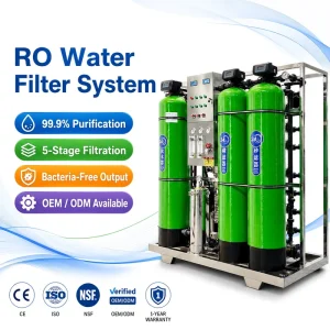 Commercial Small Salt Water Treatment Machine 132-264 Gallons per Hour RO Seawater Purification Plant