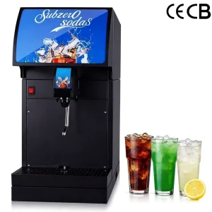 Commercial Soft Drink Post-Mix Soda Dispenser Stainless Steel Soda Fountain for Bars