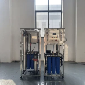 Commercial Stainless Steel RO System Open Type No Tank 500L/Hour Water Filter with Pump PLC and 220V for Manufacturing Use