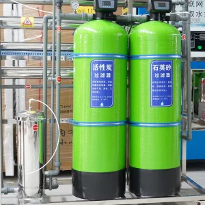 Commercial Stainless Steel Reverse Osmosis Water Treatment System Plant Pump 2000L/Hour Softening
