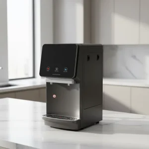 Commercial Use Countertop Reverse Osmosis System Water Purifier Hot and Cold Water Dispenser Water Filter With Compressor