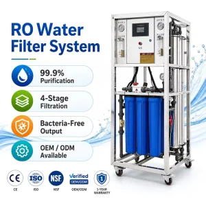 Commercial Water Purifier Machine RO System Water Filter System