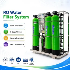 Commercial Water Purifier Machine with Steel Tank and Filter Pump Drinking Water Treatment System