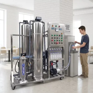 Commercial Water Treatment Machinery for Schools with Reverse Osmosis Water Filter and Ultrafiltration Purifier for Industrial Use