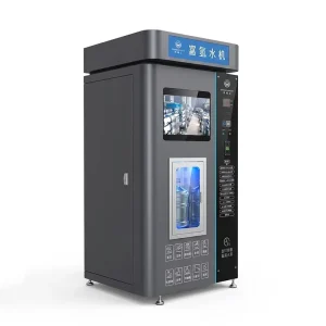 Commercial Water Vending Machine with Hydrogen-Rich Alkaline Water Option