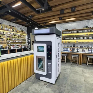 Commercial Water Vending Machine with Thermoelectric Cooling, Large Capacity, LED Display, QR Code, and Coin Payment