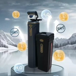 Commercial Whole House 1000 2000 L H Water Softener System Home Treatment Ion Exchange Resin Central Water Filter Water Softener