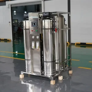 Compact Reverse Osmosis Water Treatment Filtration Purifier with Membrane Stainless Steel 1000L/Hour RO System Plant