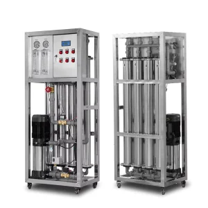 Corrosion-Resistant Stainless Steel Compact Reverse Osmosis Water Filter System 1000 L/Hour
