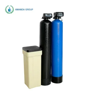 Compact Whole House Water Softener and Domestic Water Filtration System