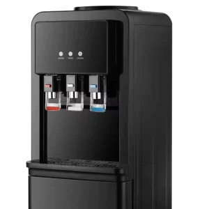 Compressor-Refrigerated Freestanding Hot and Cold Top-Loading Water Dispenser with Child Lock
