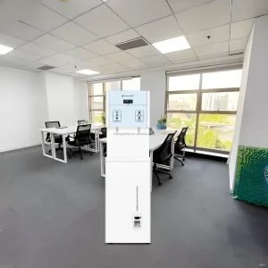 Contactless Sensor Operated Cooler Stainless Steel Hot Cold Water Dispenser Filter 220V Commercial Grade 6L 20 30