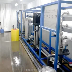 Containerized Fresh Water Treatment System with Automatic Control for Municipal Projects
