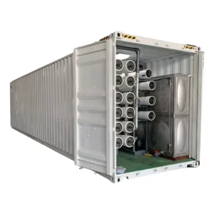 Containerized Water Treatment Plants for Salty Brackish Water Desalination and Irrigation Water Filtration