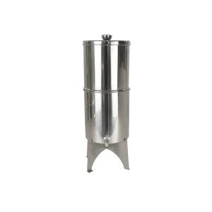 Convenient Stainless Steel Table Top Water Purifier Gravity Outdoor Water Filter with Carbon Filter Element