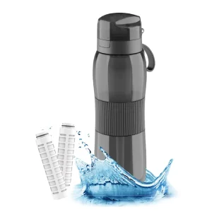 Coolway Alkaline Water Filter Bottle Activated Carbon Portable PH9.5 Filter for Outdoor Hotel Home Use Eco-Friendly Lightweight