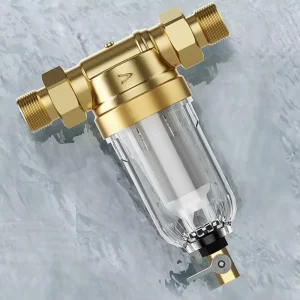 Copper Mesh Water Prefilter No Power Needed for Household Whole House Purifier