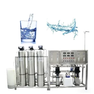 Cosmetic Pure Water Treatment Machine Chemical Industrial RO Membrane Filter Engine 500L/H Water Cleaning System