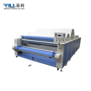 Cotton Fabric Steaming, Setting and Finishing Machine with Fabric Shrink Packaging