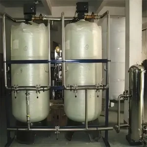 Counter Current Regeneration Water Softener Equipment for Reduced Salt Consumption