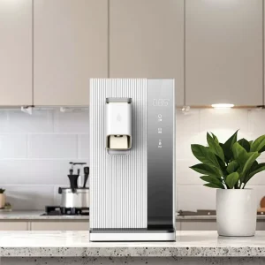 Counter Top Installation Instant Hot Water Filter Dispenser TDS Real Time Monitoring Ultrafiltration Water Purifiers