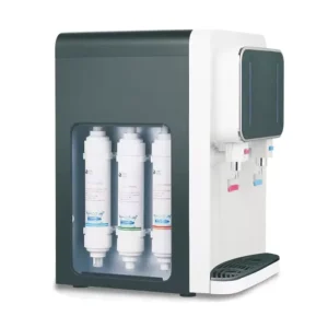 Counter Top Small Home Pure Water Purification Filter Purifier Mini Water Reverse Osmosis Dispenser with Hot Cold Taps