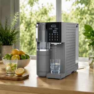 Countertop 200G Water Dispenser Hot Cold Water RO Reverse Osmosis UV Water Purifier Alkaline Hydrogen Water Filter Machine Home