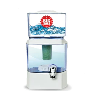 Countertop 24 Liters Aqua Alkaline Drinking Filter Water Pot OEM