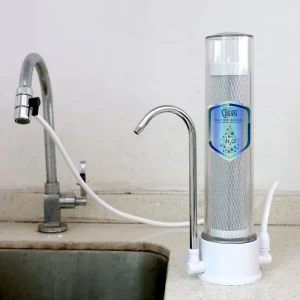 Countertop Activated Carbon Filter Water Purifier Kitchen Tap Faucet Water Filter Purified