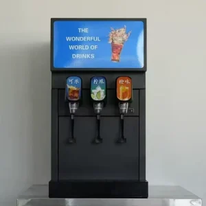 Countertop Automatic Cold Drink Soda Dispenser Carbonated Cola Fountain Machine