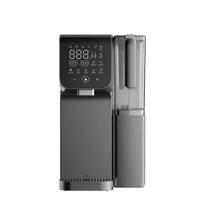 Countertop Electric RO Cold & Hot Water Dispenser with Alkaline Filtration UV Light TDS Monitor Self-Cleaning Plastic Material