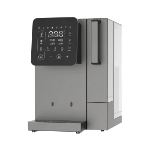 Countertop Ice Maker Machine Hot Cold Water Dispenser Direct Drinking Reverse Osmosis Water Filter Purifier for Home