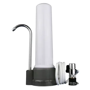 Countertop Single Stage 10inch Water Filter Faucet PP Water Prefilter for Household