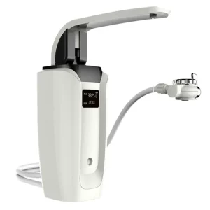 Countertop UF Water Purifier Alkaline Ionizer Battery-Powered Plastic No-Plug Kitchen Faucet Tap Machine for Hotels