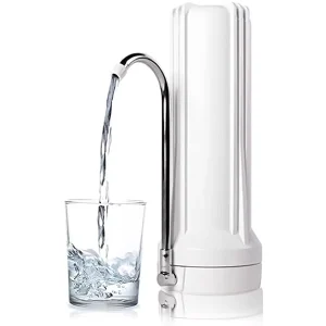 Countertop Water Filtration System Portable Drinking Water Filter Remove Chlorine
