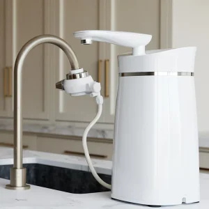 Countertop Water Filtration System with UF Membrane Mineral Water Mini Purifier 0.1 Micron Ultra Filtration Water Filter