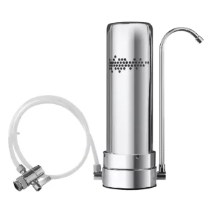 Countertop Water Purifier Filter Heavy Duty Stainless Steel Housing for Home
