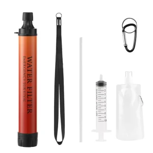 Cross Border Portable Outdoor Water Purifier Field Factory Price Purifier Sawyer Portable Drink Water Filter System with Bladder