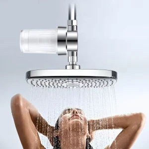 Cross border Shower Pre filter Tap Water PP Cotton Activated Carbon Chlorine Removal Bath Shower Head Water Purifier