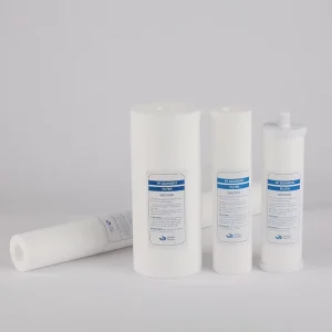 Custom 1 Micron 5 Micron 10 Inch x 2.5 Inch PP Melt Blown Sediment Cotton Filter Cartridge