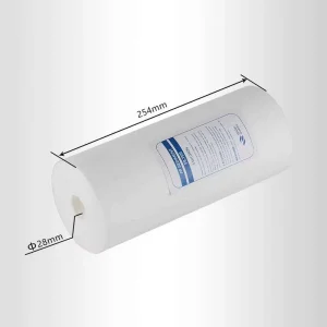 Custom 1 Micron 5 Micron 10″ X 4.5″ PP Melt Blown PP Sediment Cotton Filter Cartridge for Water Filter