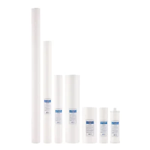 Custom 1 Micron Reverse Osmosis Sediment Cotton Filter Cartridge 20 Inch x 4.5 Inch PP for Hotel Use