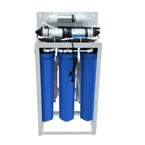 Custom 800GPD 5-Stage Reverse Osmosis Water Filter Purifier Commercial System with PLC and Pump